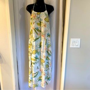 FOREVER 21  Tropical Halter Dress Sz: 2X